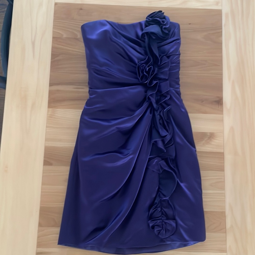 Plum Over The Knee Dress